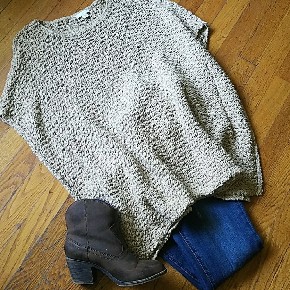 Pure Jill poncho type sweater!!
